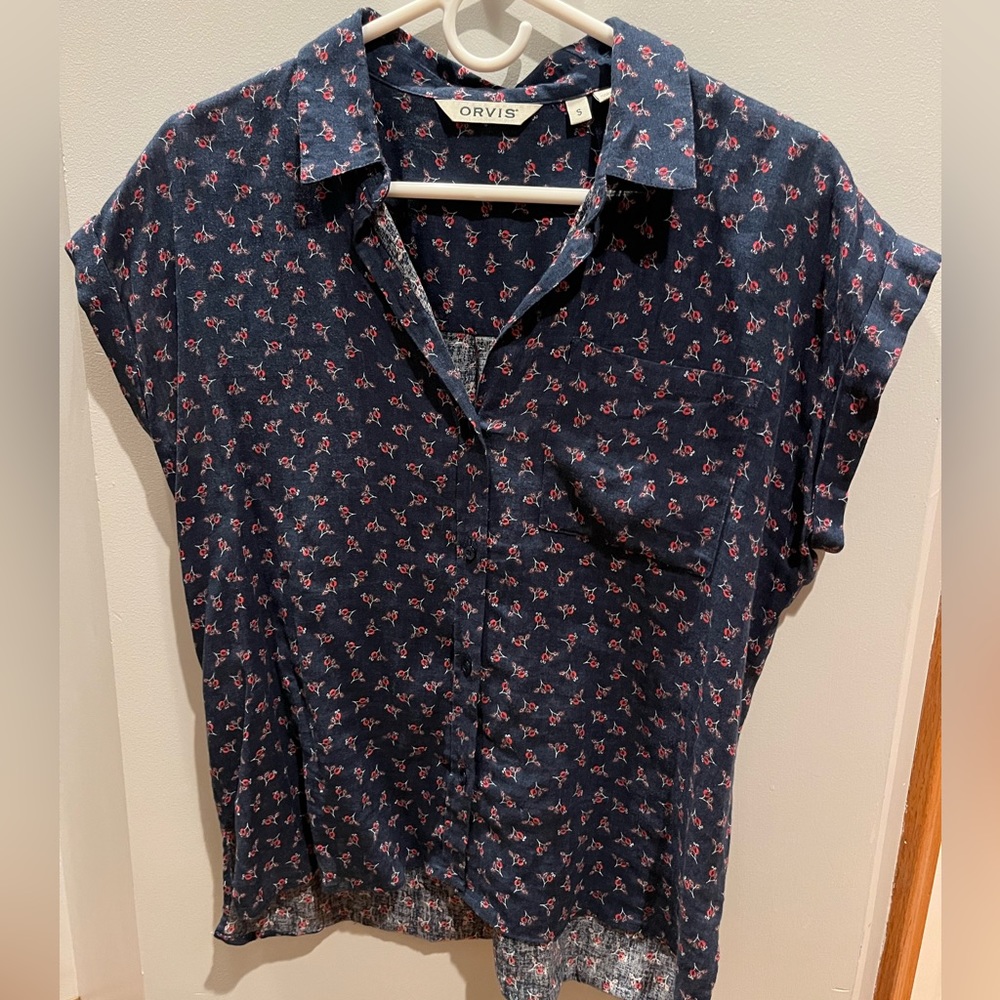 Orvis linen top